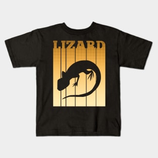 Retro Lizard Kids T-Shirt